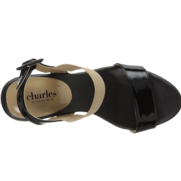 Charles by Charles David Wedges Sandal. NWOT - Picture 2 of 4